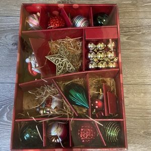 NIB Set of Mini Christmas Tree Ornaments